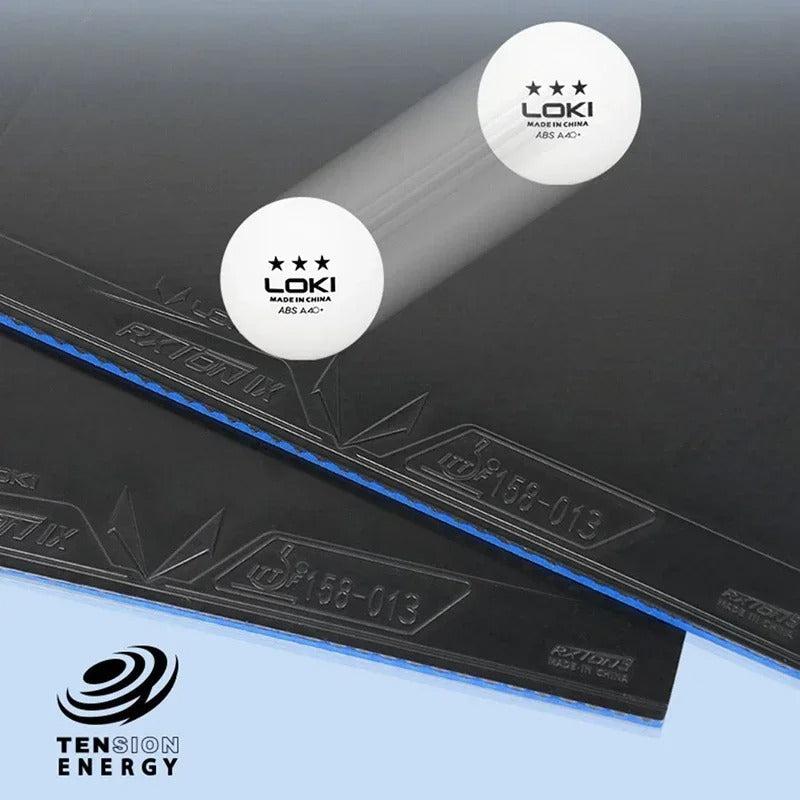 LOKI RXTON 9 Tischtennisbelag National Blue Sponge
