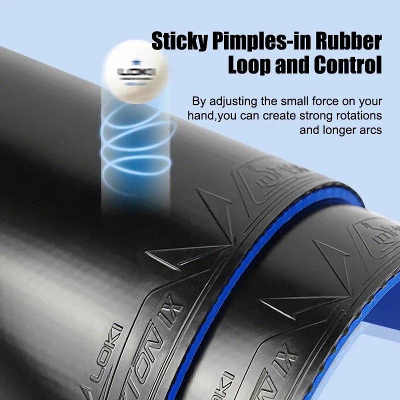 LOKI RXTON 9 Tischtennisbelag National Blue Sponge