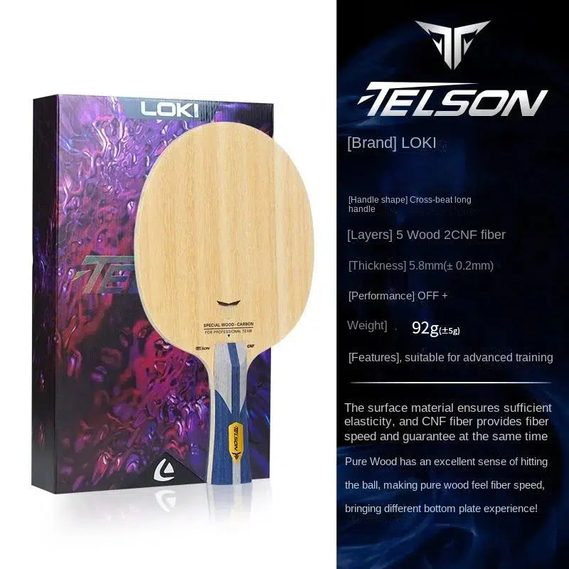 LOKI Telson CNF Table Tennis Blade 7 Ply Carbon
