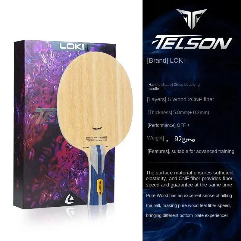 LOKI Telson CNF Table Tennis Blade 7 Ply Carbon
