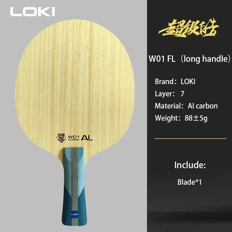 LOKI W01 Super WANG HAO ALC 7 Ply Carbon Table Tennis Blade