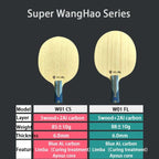 LOKI W01 Super WANG HAO ALC 7 Ply Carbon Table Tennis Blade