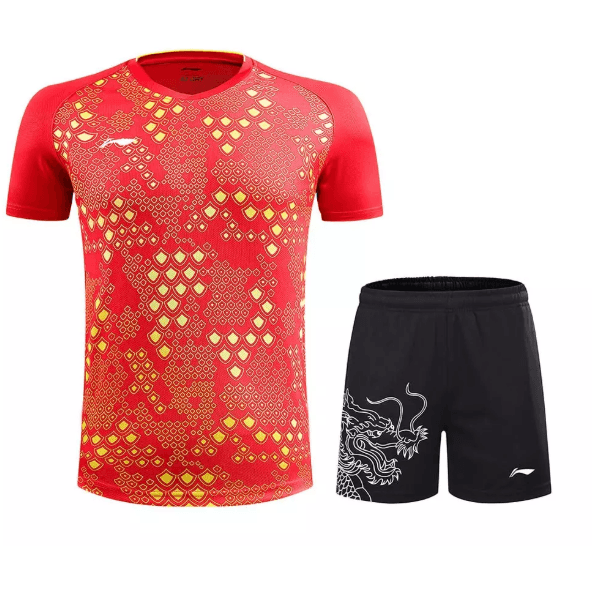 Li Ning 2018 Ma Long Chinesische Nationalmannschaft Herren-Trikot