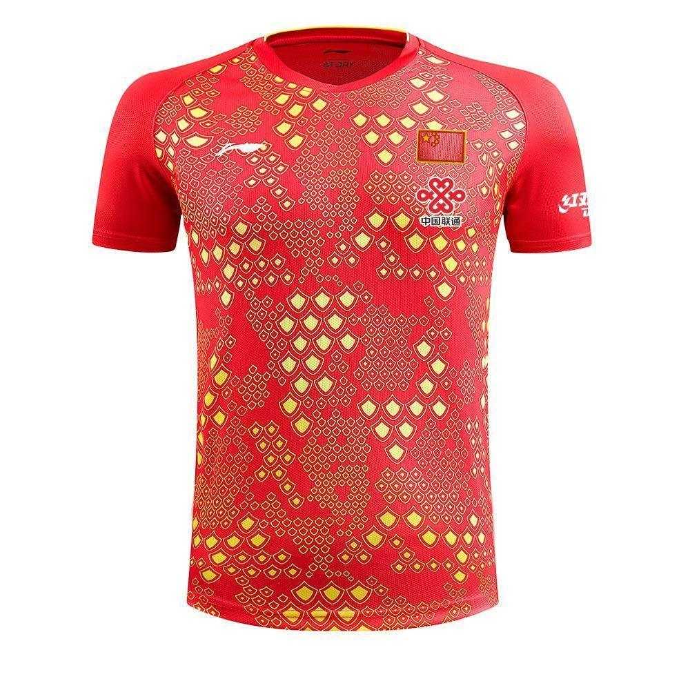 Li Ning 2018 Ma Long Chinesische Nationalmannschaft Herren Trikot