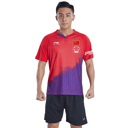 Li Ning 2019/20 World Table Tennis Championships Chinese National Team Mens Shirt/Kit