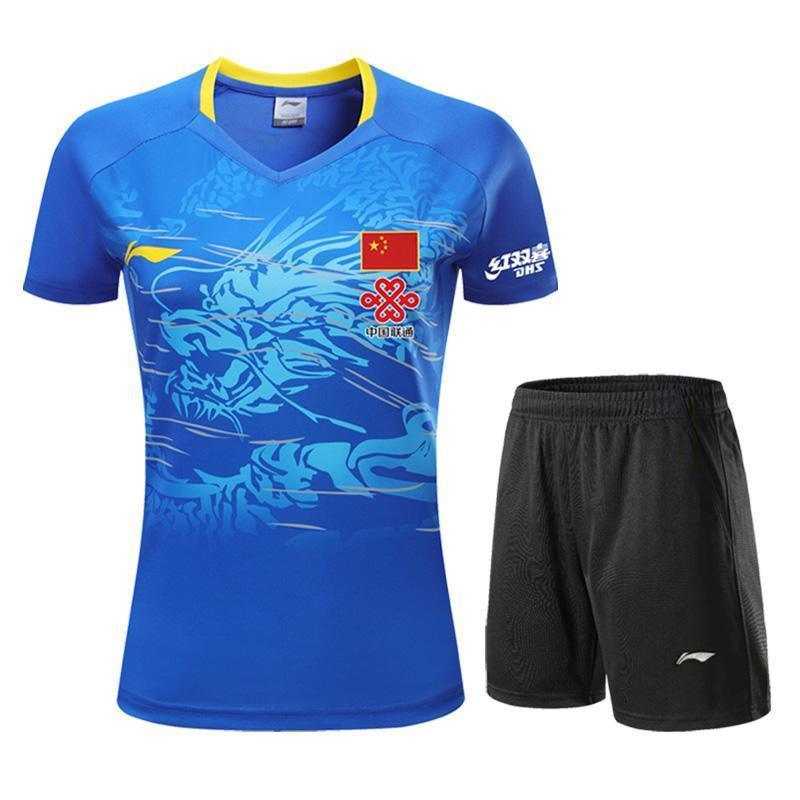 Li Ning 2020/21 Chinesischer Drache Nationales Tischtennis-Team Trikot/Kit