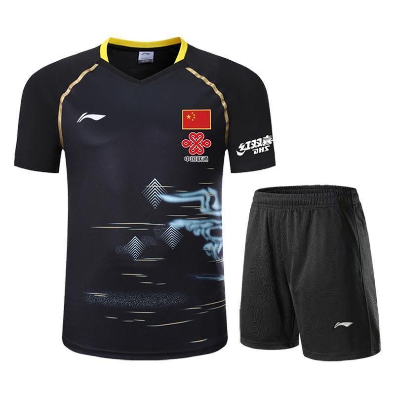 Li Ning 2020/21 Chinesischer Drache Nationales Tischtennis-Team Trikot/Kit