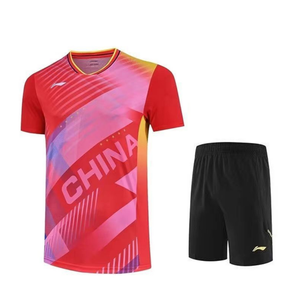 Li Ning 2024 Chinesische Tischtennis Nationalmannschaft Weltmeisterschaft Trikot