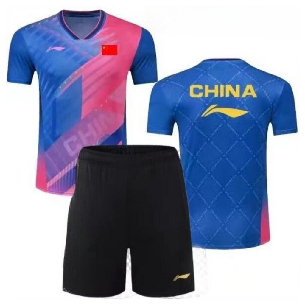 Li Ning 2024 Chinesische Tischtennis Nationalmannschaft Weltmeisterschaft Trikot