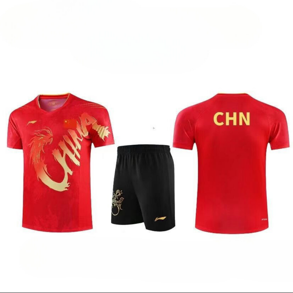 Li Ning 2024 Paris Olympics Chinese National Table Tennis Team Shirt/Kit