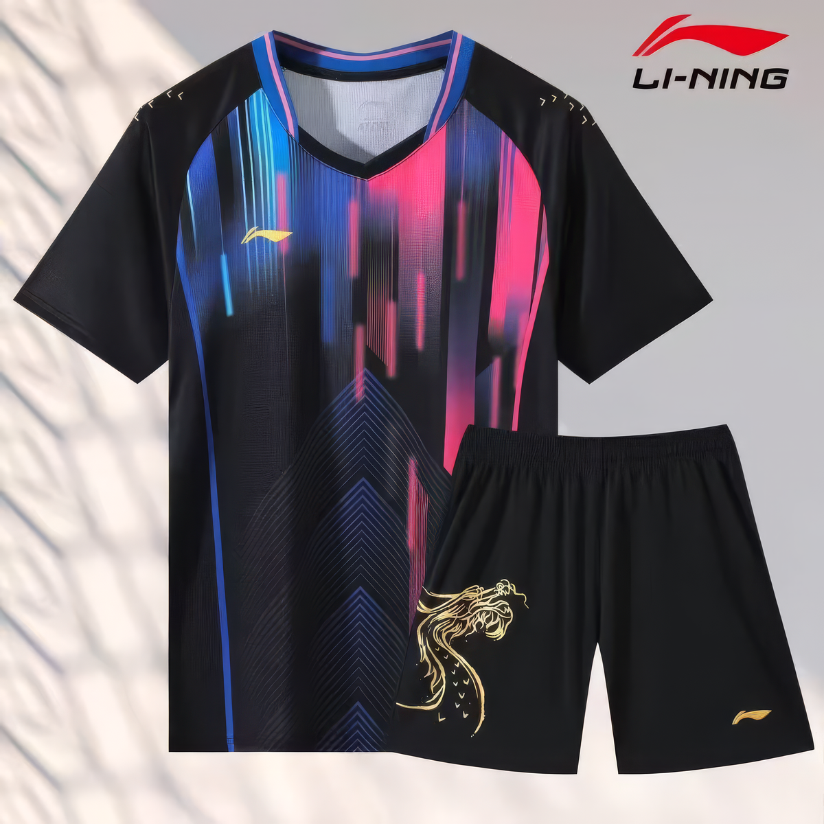 Li Ning CNT Black Performance Shirt or Set