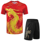 Li Ning Ma Long Olympische Spiele Tokio chinesisches Nationalmannschaftstrikot/-ausrüstung