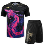 Li Ning Ma Long Olympische Spiele Tokio chinesisches Nationalmannschaftstrikot/-ausrüstung