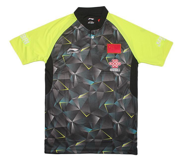 Li Ning Malaysisches WM Herren Tischtennis-Shirt