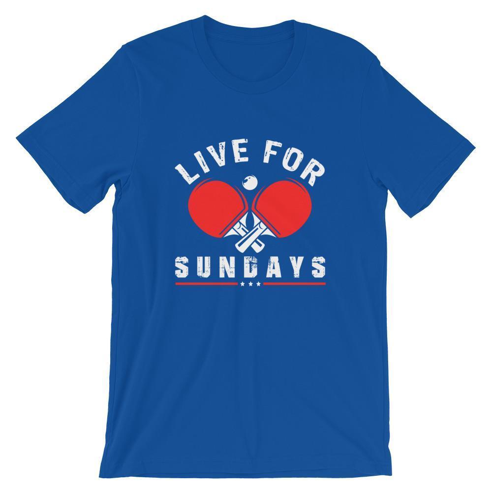 Live for Sundays Table Tennis T-Shirt