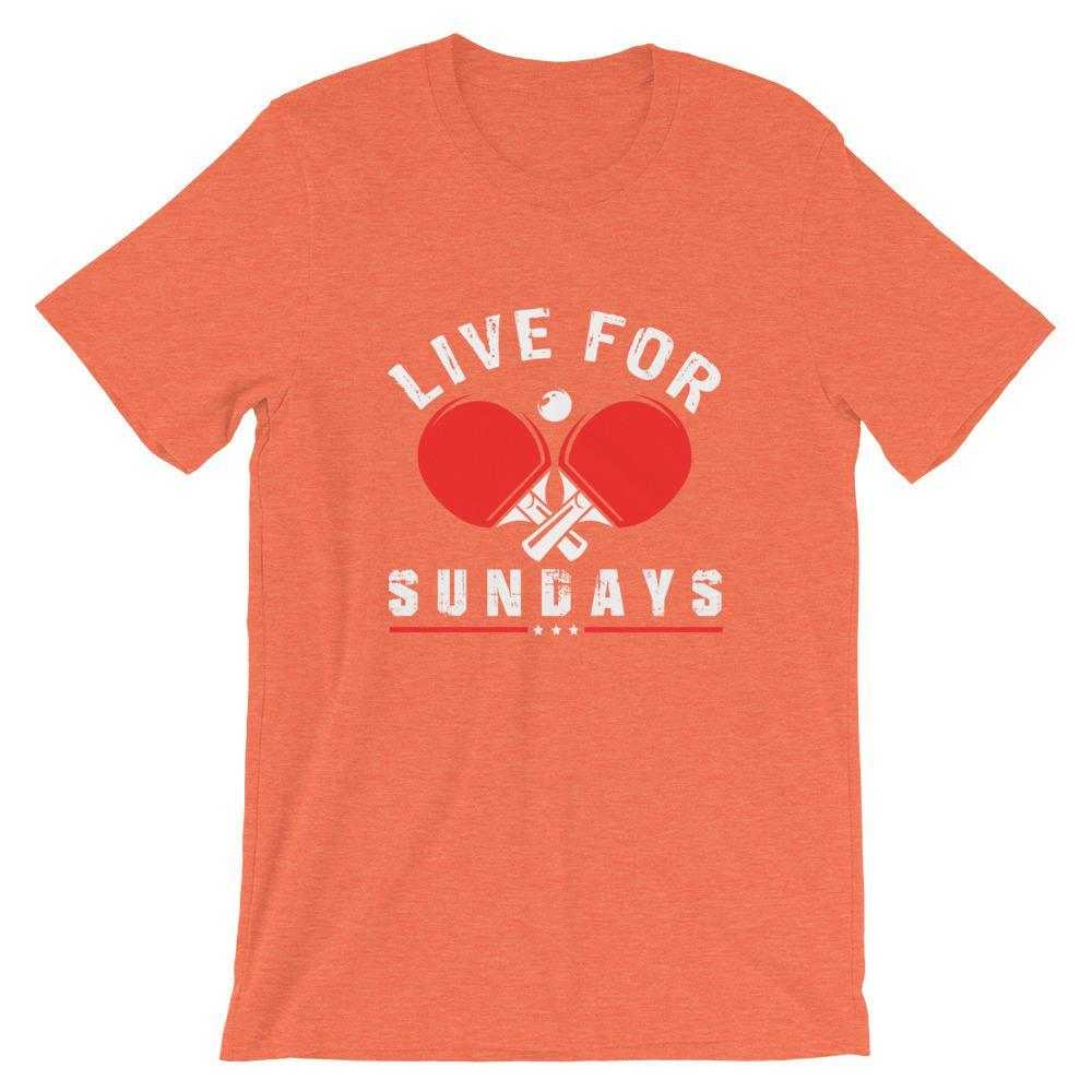 Live for Sundays Table Tennis T-Shirt