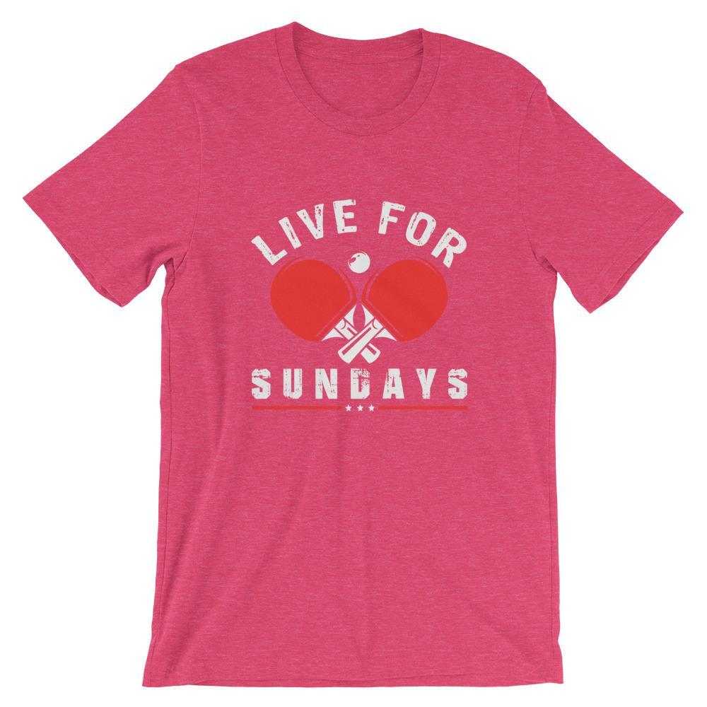 Live for Sundays Table Tennis T-Shirt