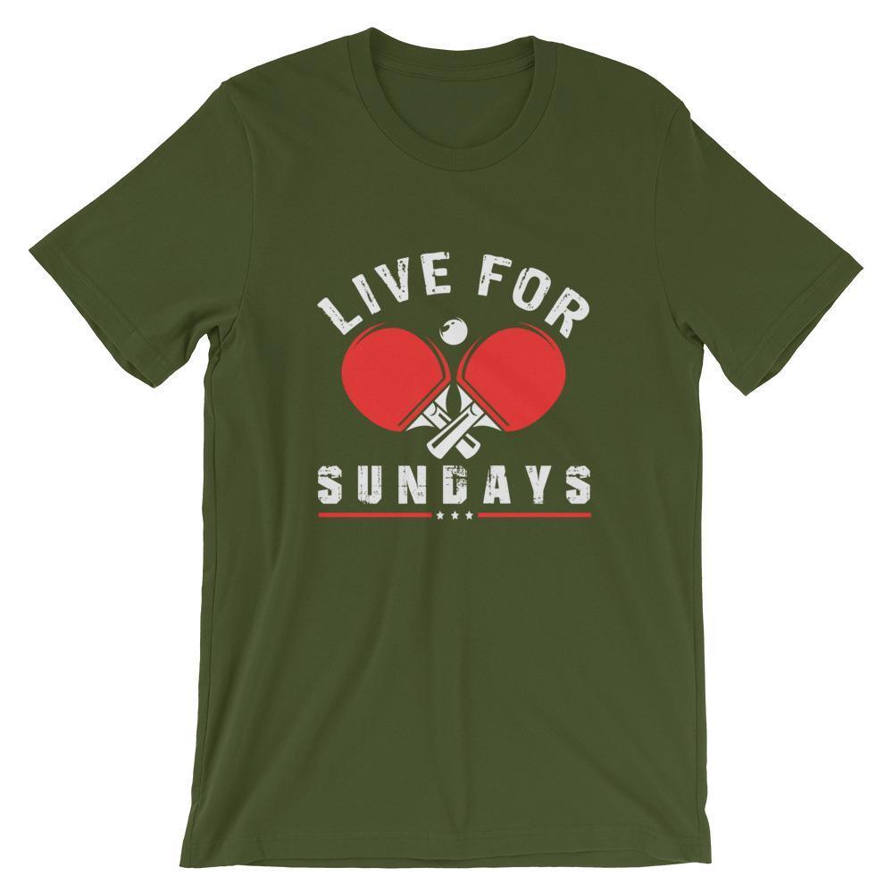 Live for Sundays Table Tennis T-Shirt