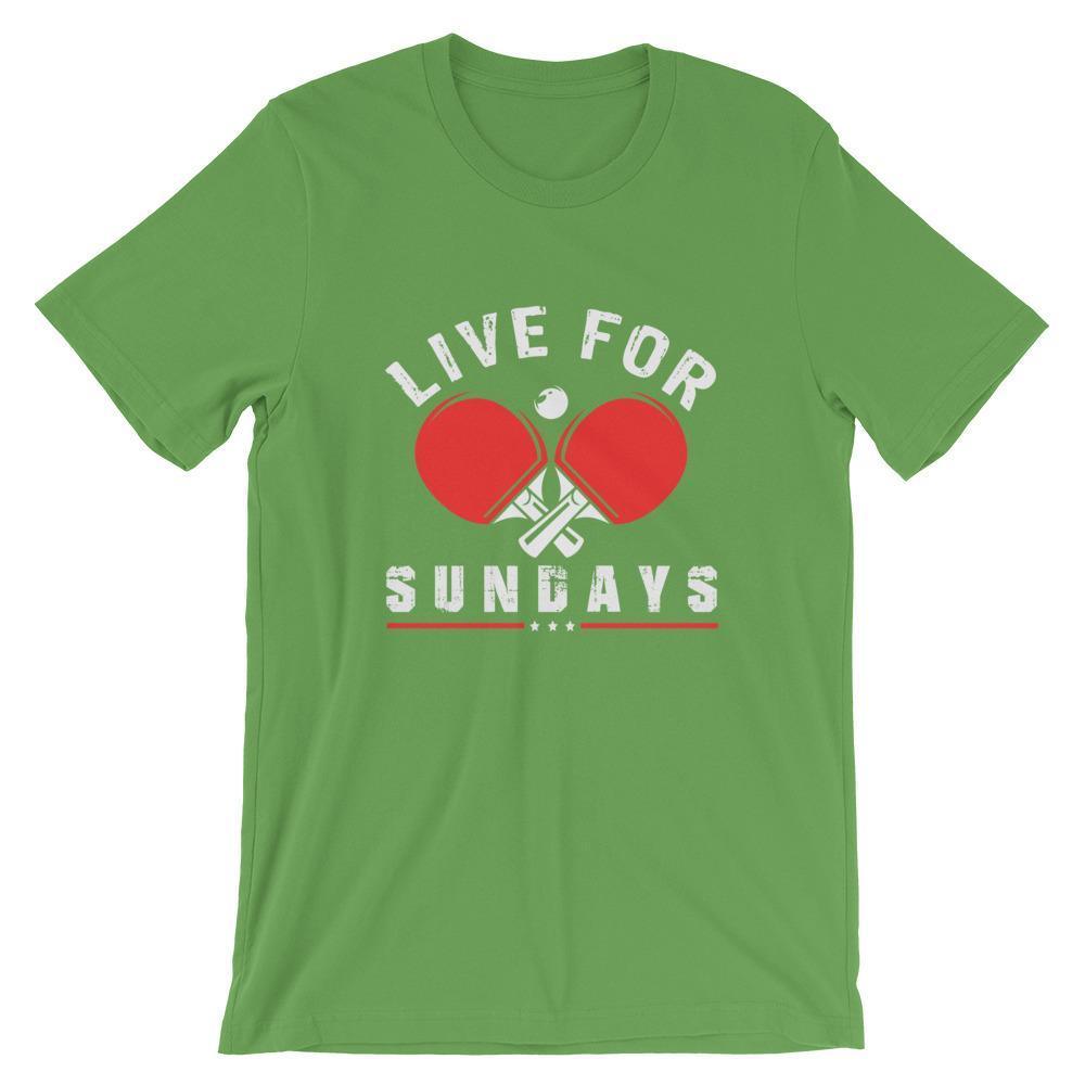 Live for Sundays Table Tennis T-Shirt