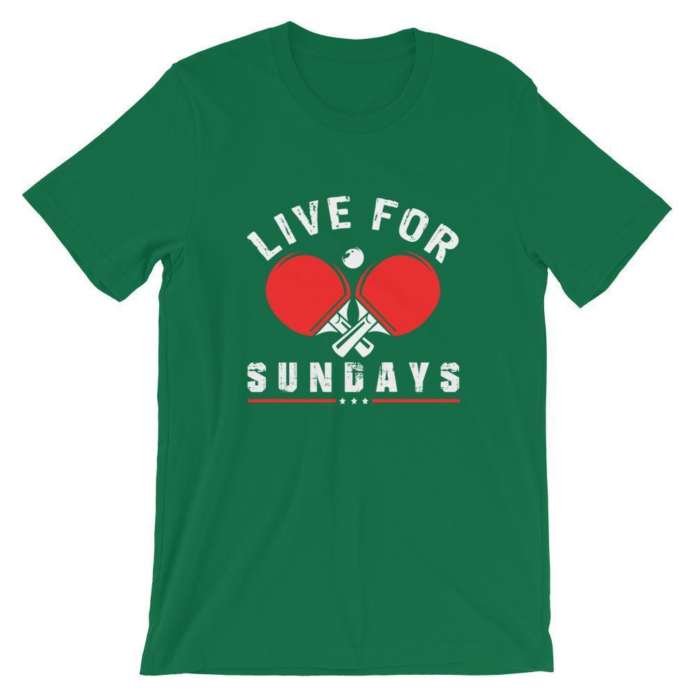 Live for Sundays Table Tennis T-Shirt