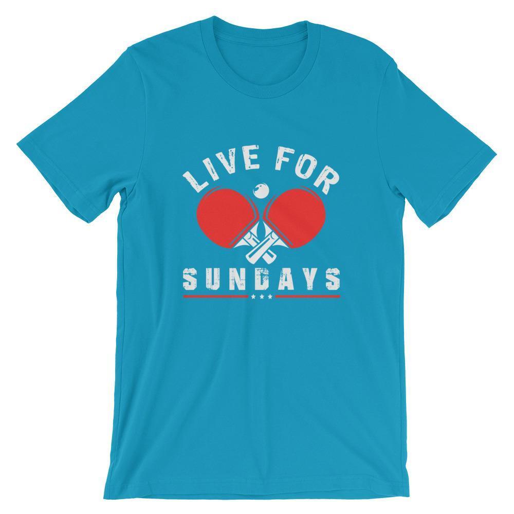 Live for Sundays Table Tennis T-Shirt
