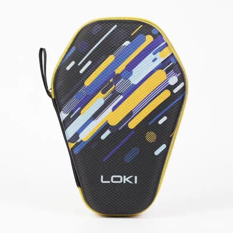 Loki Single Zipper Double Tischtennisschläger-Tasche