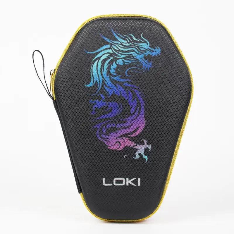 Loki Single Zipper Double Tischtennisschläger-Tasche