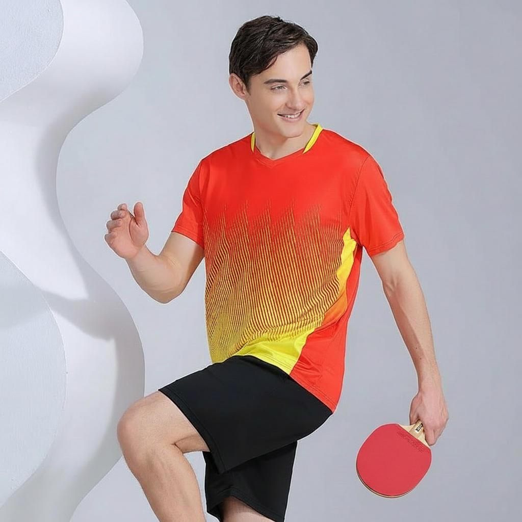 MatchReady Quick-Dry T-Shirt – Table Tennis Club & Training Top