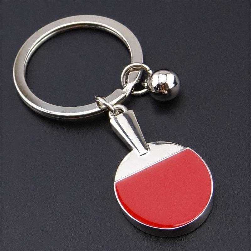 Mini Table Tennis Bat Key Ring