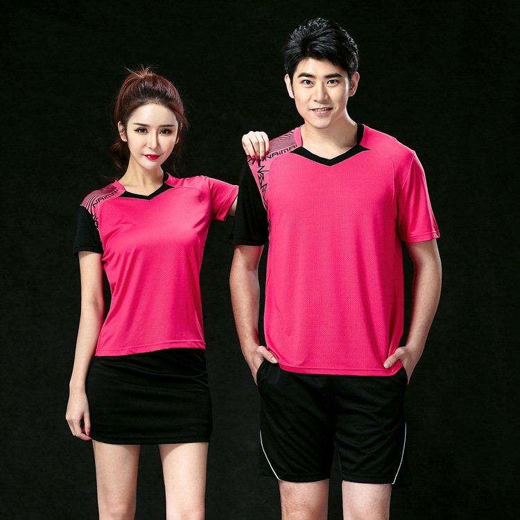 Naimai Tischtennis-Set aus Trikot und Shorts – Herren-Trikot und Shorts, Damen-Trikot und Rock