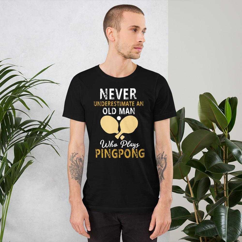 Never Underestimate a Old Man Who Plays Ping Pong