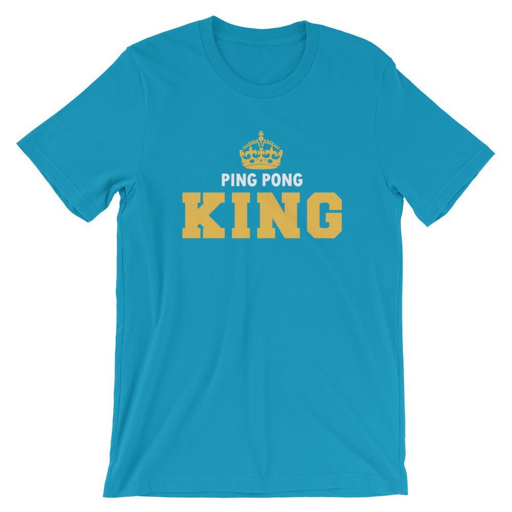 Ping Pong King Table Tennis T-Shirt