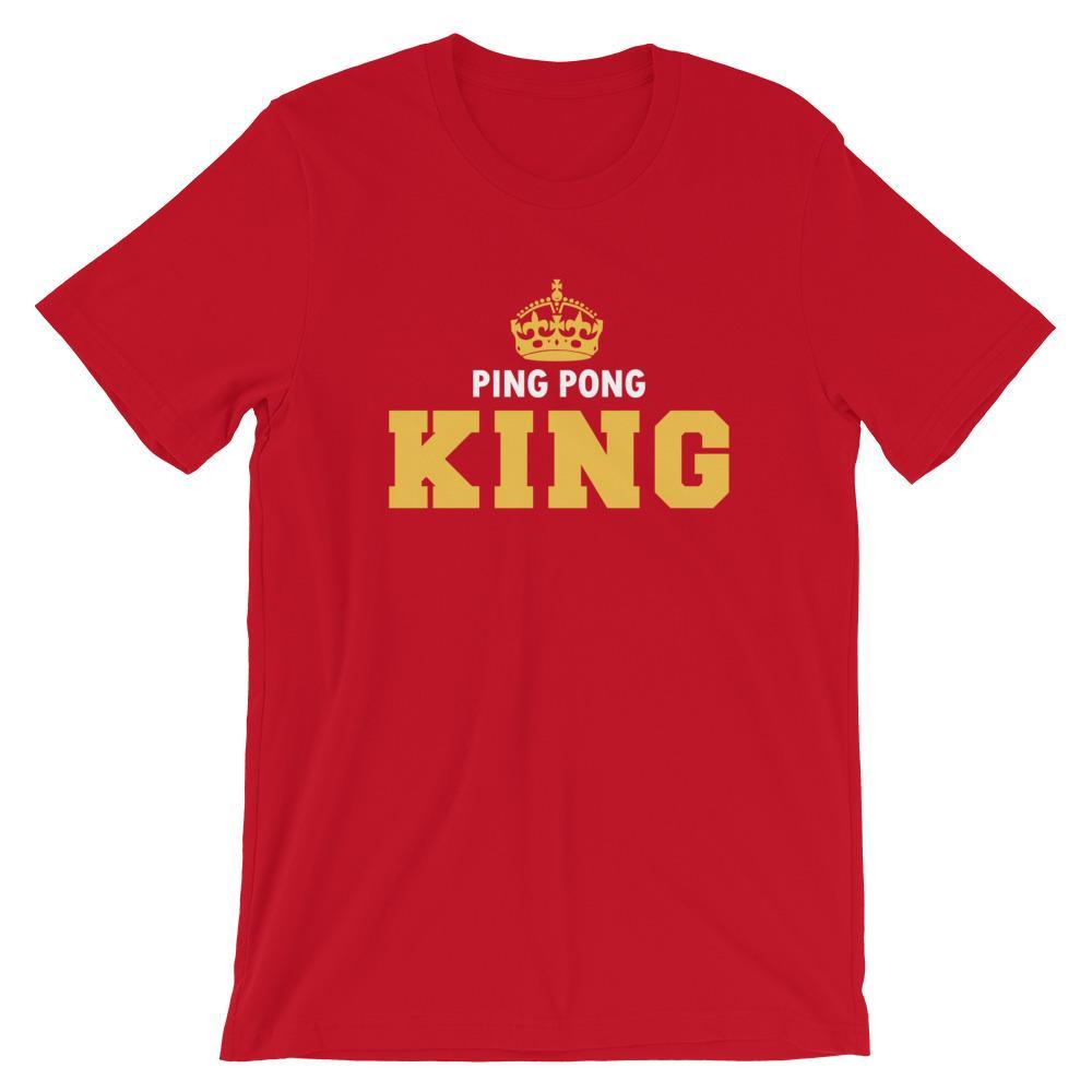 Ping Pong King Table Tennis T-Shirt