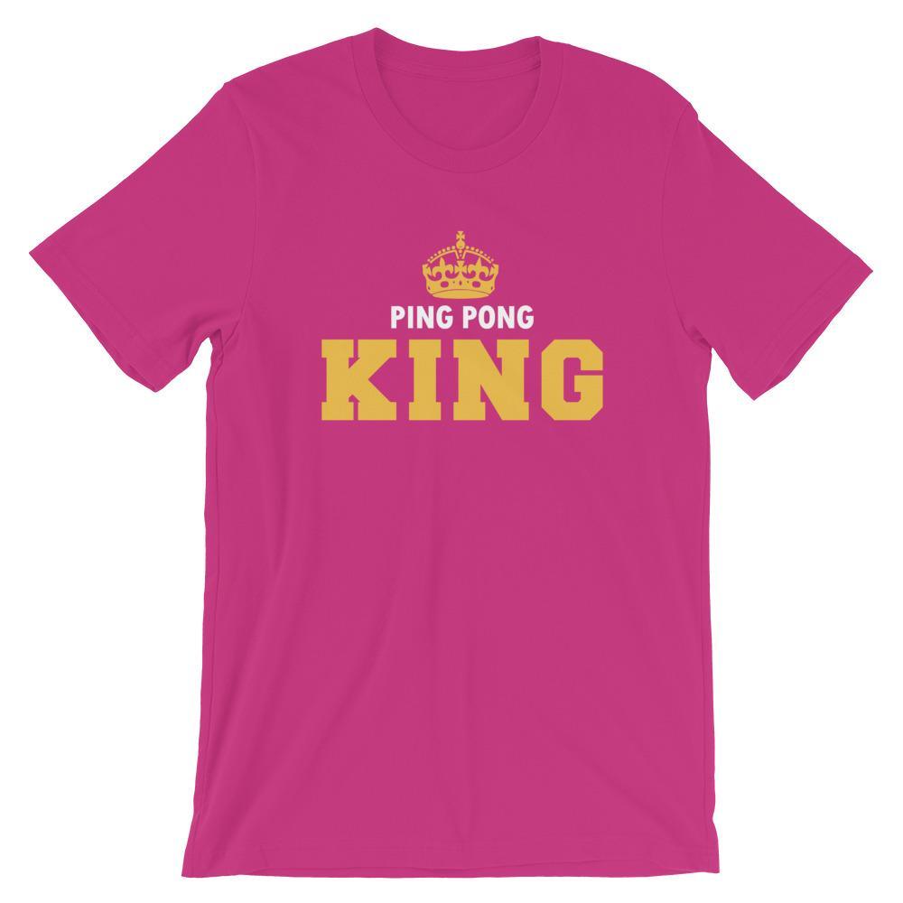 Ping Pong King Table Tennis T-Shirt