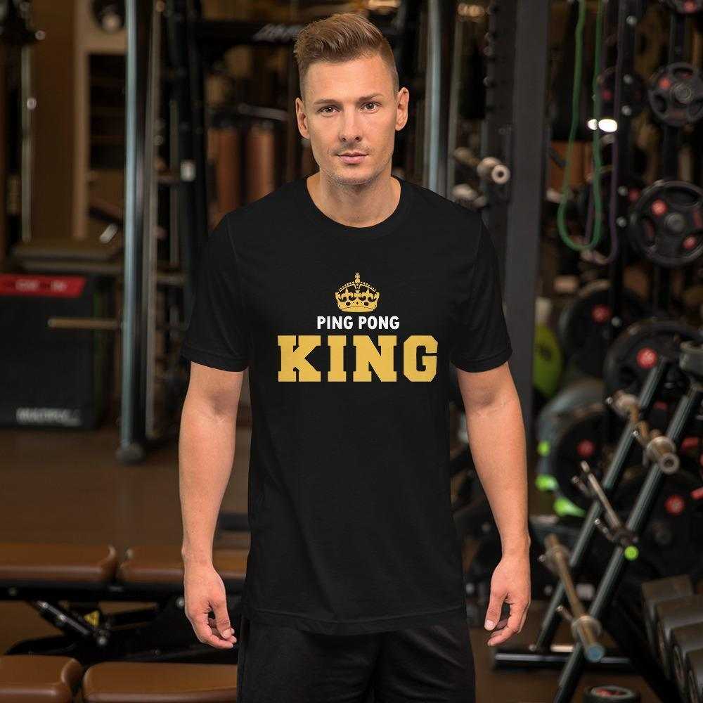 Ping Pong King Table Tennis T-Shirt