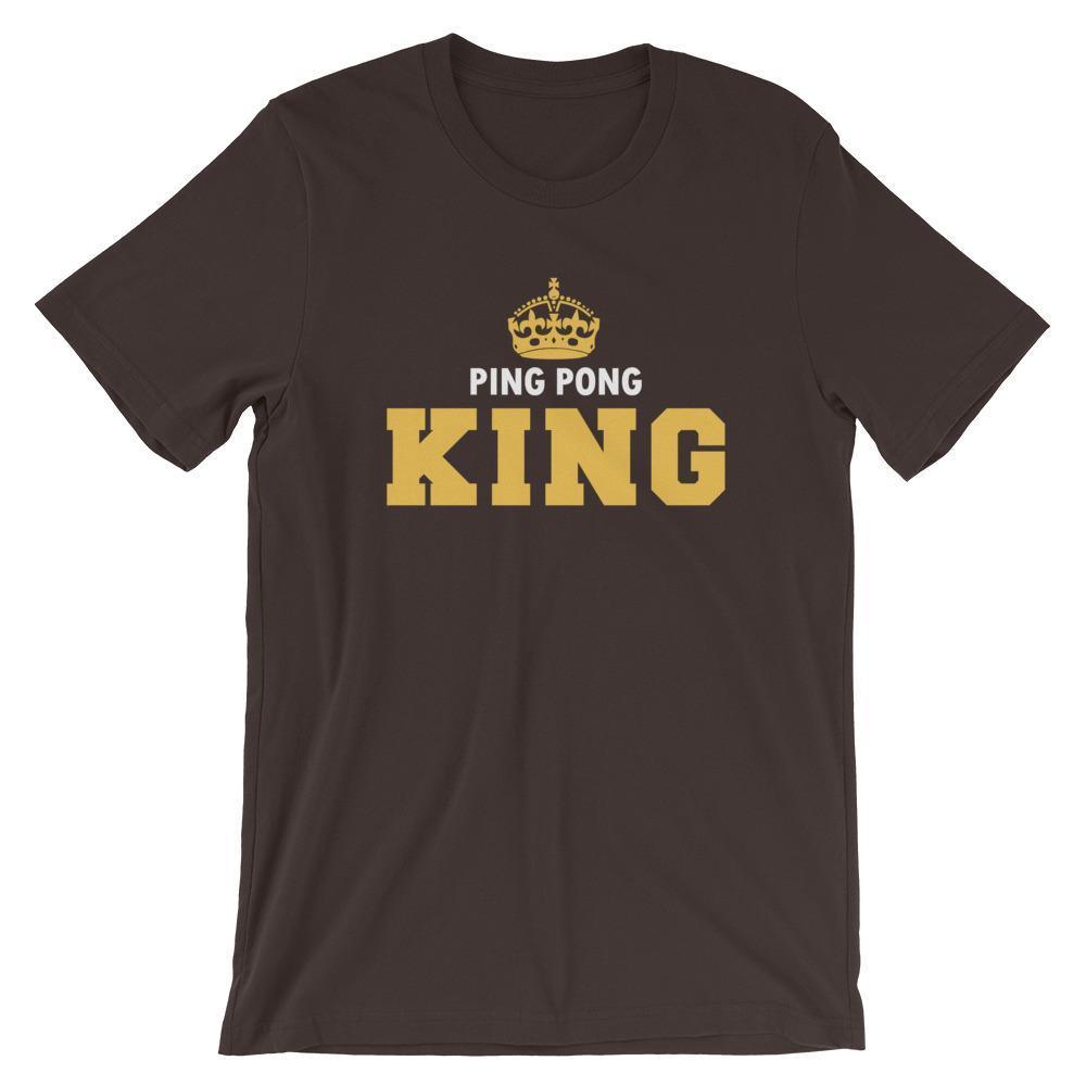Ping Pong King Table Tennis T-Shirt