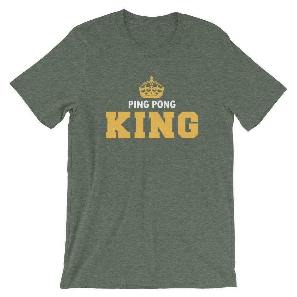 Ping Pong King Table Tennis T-Shirt