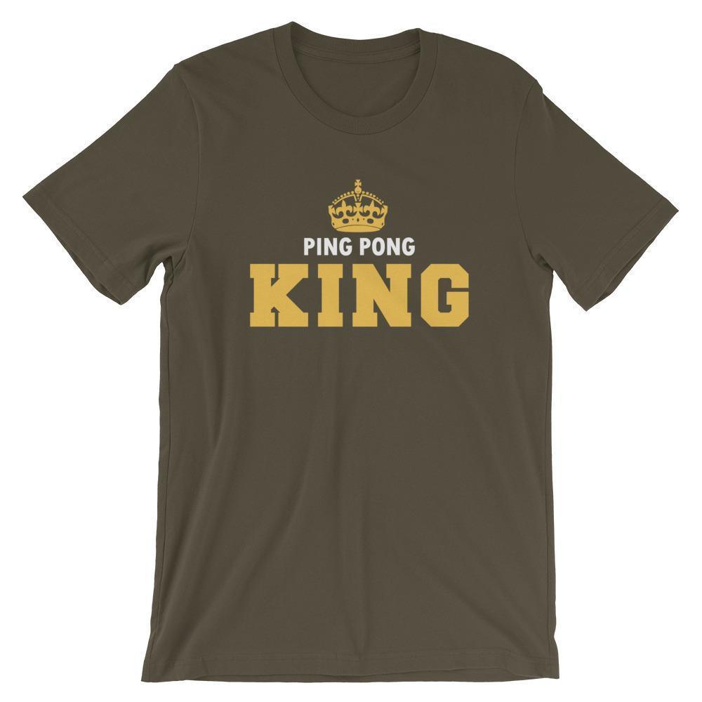 Ping Pong King Table Tennis T-Shirt