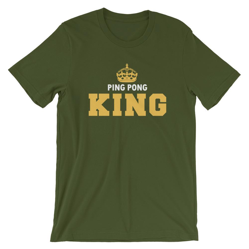 Ping Pong King Table Tennis T-Shirt