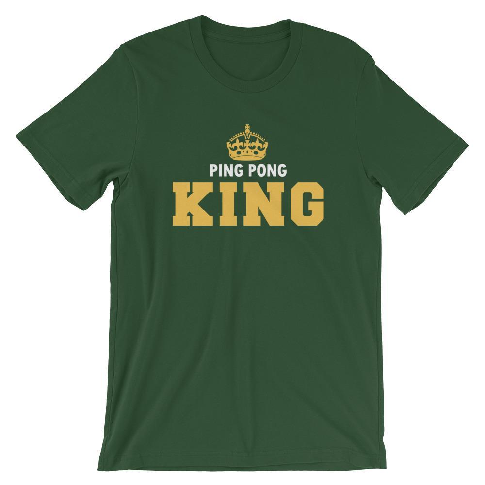 Ping Pong King Table Tennis T-Shirt