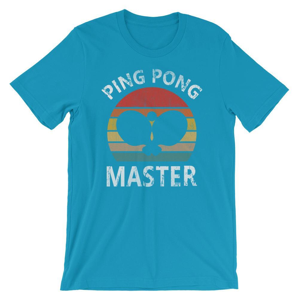 Tischtennis-Meister Lustiges T-Shirt