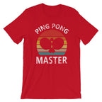 Ping Pong Master Table Tennis Funny T-Shirt