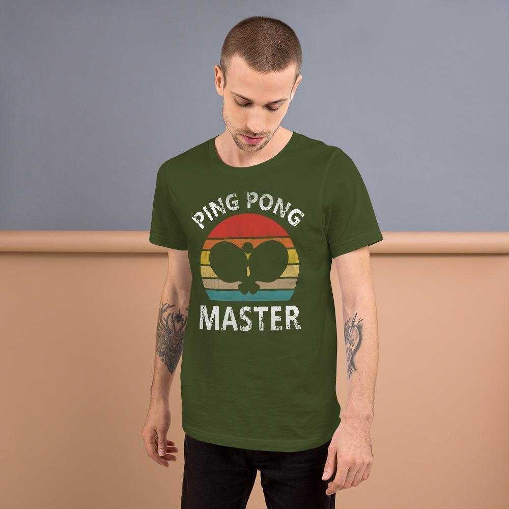 Tischtennis-Meister Lustiges T-Shirt