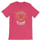 Tischtennis T-Shirt „Play Like a Champion“