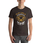Tischtennis T-Shirt „Play Like a Champion“