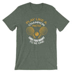 Tischtennis T-Shirt „Play Like a Champion“