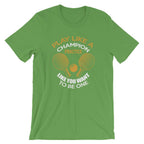 Tischtennis T-Shirt „Play Like a Champion“