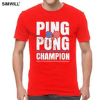 Retro Ping Pong Champion T Shirt