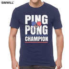 Retro Ping Pong Champion T Shirt