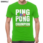 Retro Ping Pong Champion T Shirt